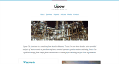 Desktop Screenshot of lipowoil.com